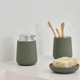 Dozownik do mydła Zone Denmark Nova Olive Green 0.25l - 2