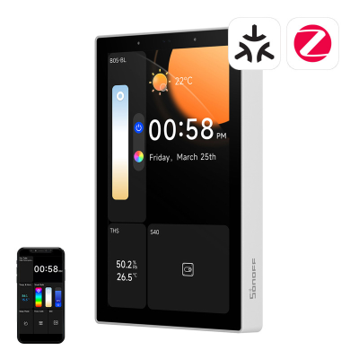  SONOFF NSPanel Pro 120 Wi-Fi/BT/Zigbee Control Panel (White)