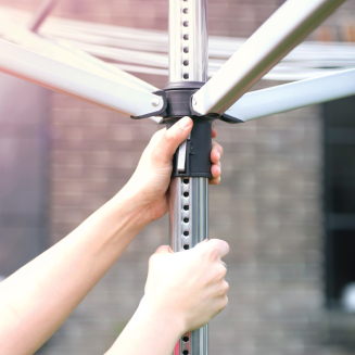  Brabantia Topspinner 60m gray rotary garden dryer - 8