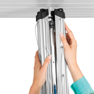 Obrotowa suszarka ogrodowa Brabantia Topspinner 60m szara - 4