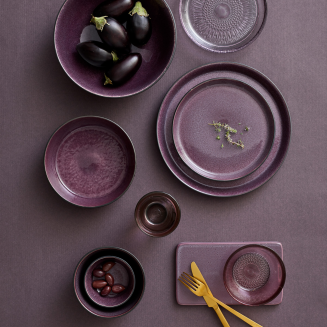 Talerz na makaron Bitz Gastro Black&Lilac 20 cm - 4