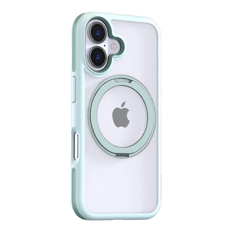  TORRAS Ostand R Fusion Case for iPhone 16 (Green)