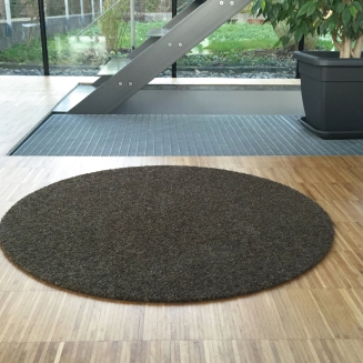  Keilbach Point round doormat, brown - 5