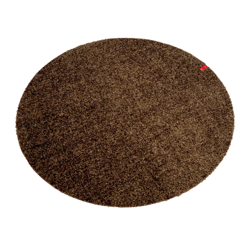  Keilbach Point round doormat, brown