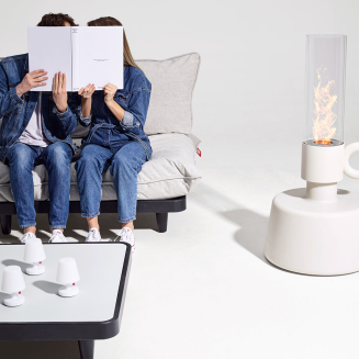 Lampa oliwna ogrodowa Fatboy Flamtastique XXL Bone - 6