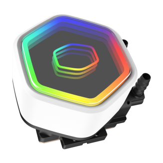 Chłodzenie wodne Cooler Master MasterLiquid 360 Core II ARGB (biały) - 3