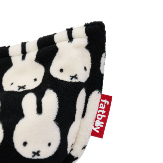 Pufa Fatboy x Miffy Original Slim Teddy Black&White 155x120 cm - 2