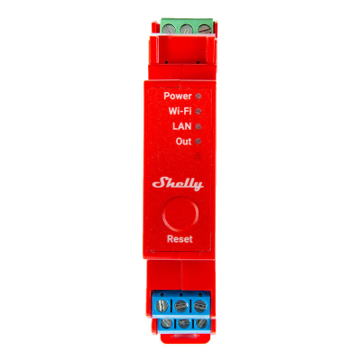  SHELLY Pro 1PM Wi-Fi/LAN 1-channel DIN transmitter
