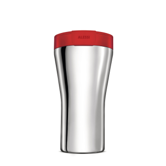 Kubek termiczny Alessi Caffa czerwony - 2