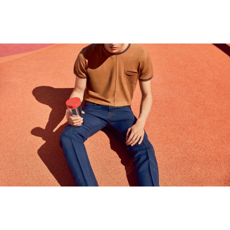 Alessi Caffa thermal mug, red - 5