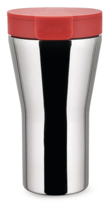 Alessi Caffa thermal mug, red