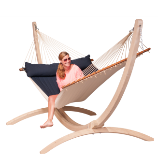 Hamak La Siesta Alabama navy blue kingsize - 2