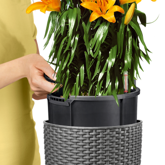  Lechuza flowerpot Cilindro Cottage 23 | 32 white - 5