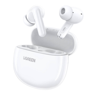 Słuchawki dokanałowe TWS Ugreen HiTune T3C, Bluetooth 5.4, IPX5, mikrofon (białe) - 2