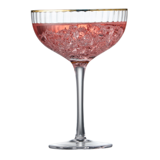 Kieliszki do koktajli Lyngby Glas Palermo Gold 4 szt. - 2