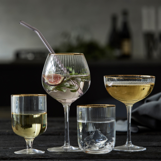 Kieliszki do koktajli Lyngby Glas Palermo Gold 4 szt. - 13