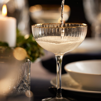 Kieliszki do koktajli Lyngby Glas Palermo Gold 4 szt. - 5