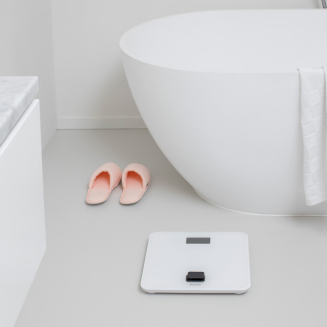 Cyfrowa waga łazienkowa bez baterii Brabantia ReNew White - 6