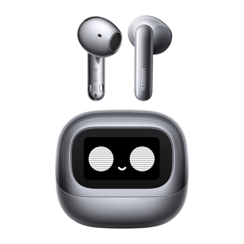 Słuchawki douszne UGREEN TWS WS216 LightBuds Magic (czarne)