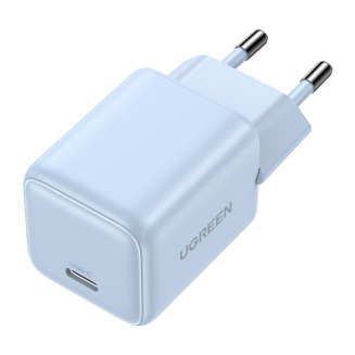 Ładowarka sieciowa Ugreen X512 20W GaN 1X USB-C (niebieska) - 3
