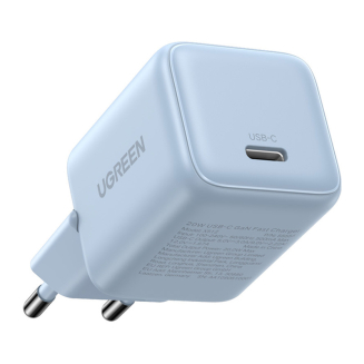 Ładowarka sieciowa Ugreen X512 20W GaN 1X USB-C (niebieska) - 4