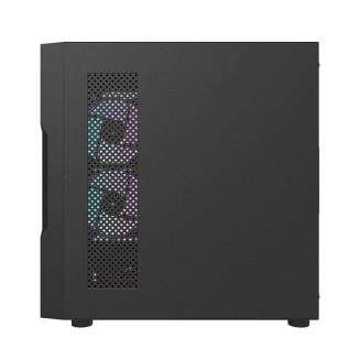 Obudowa komputerowa DARKFLASH DK431 Mesh + 4 wentylatory ARGB (czarna) - 3