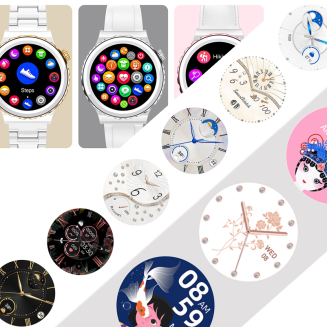 Smartwatch Damski Rubicon RNCE92 PRO White/2 x Pasek SMARUB171 - 3