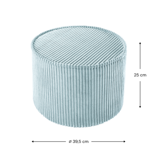  Wigiwama Pouffe Peppermint Green Children's Pouffe - 4