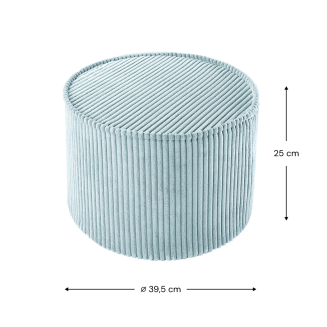 Pufa dziecięca Wigiwama Pouffe Peppermint Green - 4