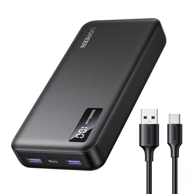  Power bank UGREEN PB312 20000mAh 20W PD (black)
