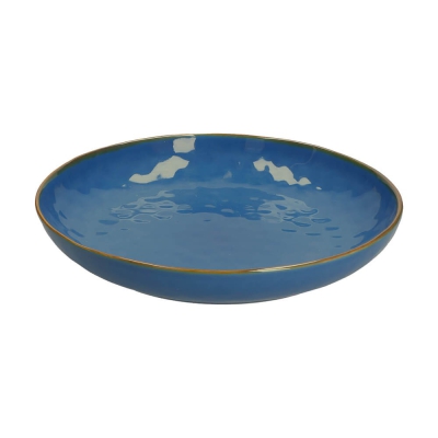  Rose&Tulipani | Set of 2 Concerto Blu Avio round bowls - Navy blue, 30 cm
