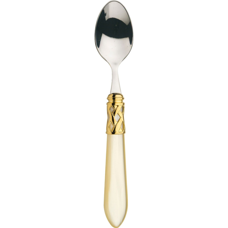 Łyżeczka do kawy Casa Bugatti Aladdin Ivory/Gold