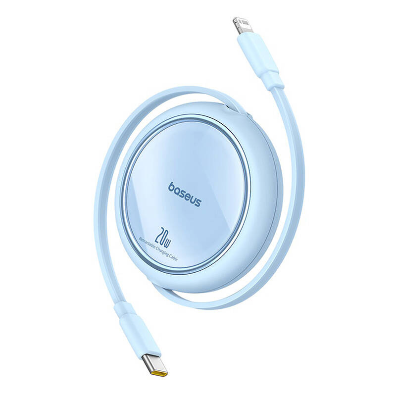  BASEUS Free2Pull USB-C-Lightning Cable 1m 20W (Blue)