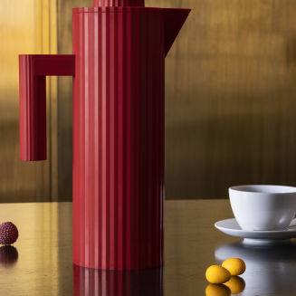 Termos Alessi Plissé 1l Red - 4