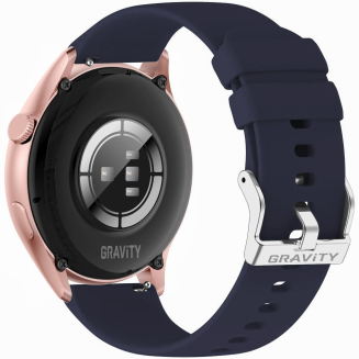 Smartwatch Gravity Różowe Złoto Pasek + Bransoleta GT11-6 - 11