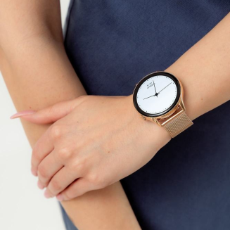 Smartwatch Gravity Różowe Złoto Pasek + Bransoleta GT11-6 - 13