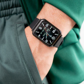 Smartwatch Gravity Granatowo Czarny 2 Paski GT17-9 - 8