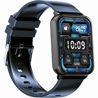 Smartwatch Gravity Granatowo Czarny 2 Paski GT17-9 - 9