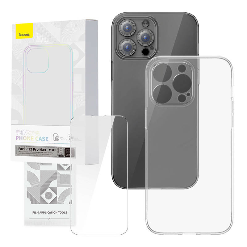  BASEUS Corning Protective Kit for iPhone 12 Pro Max (Clear)