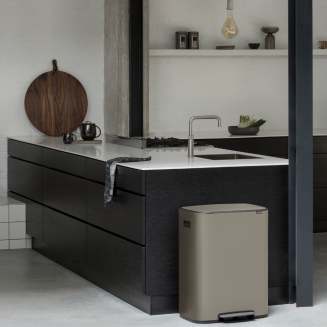 Kosz pedałowy na śmieci Brabantia Bo 2x30 l Platinum - 7