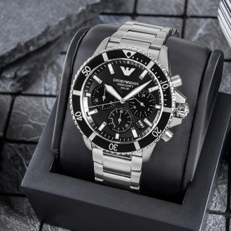 Zegarek Męski EMPORIO ARMANI World Explorer AR11739 + BOX - 5