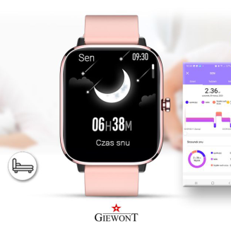 Smartwatch Giewont Różowy GW230-1  - 8