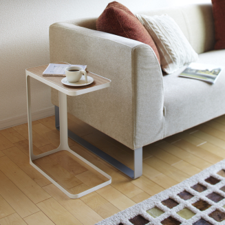  Yamazaki C side table white - 2