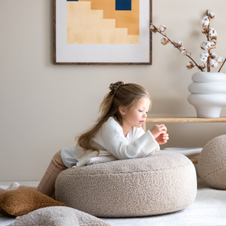  Wigiwama Ottoman Biscuit Children's Pouf - 4