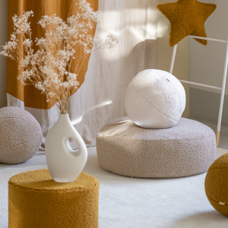  Wigiwama Ottoman Biscuit Children's Pouf - 6