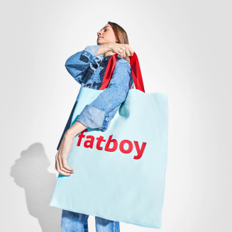 Fatboy Baggy-bag Baby Blue shopping bag - 7