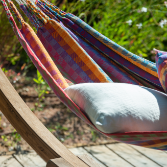 Hamak La Siesta Flora flowers podwójny - 3