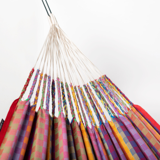  La Siesta Flora flowers double hammock - 5