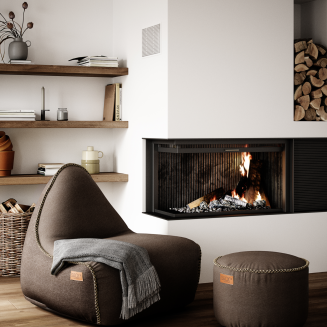 Pufa SACKit Canvas Lounge Chair brown - 4