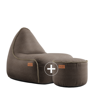 Pufa SACKit Canvas Lounge Chair brown - 3